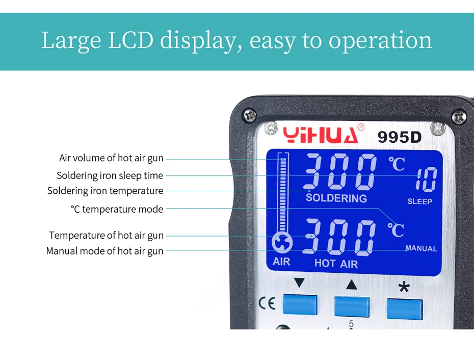 YIHUA 995D Soldering Station 7