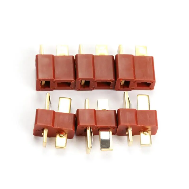 10 пар/лот RC Lipo Battery Helicopter 20 шт./компл. T штепсельные соединители мужские и женские