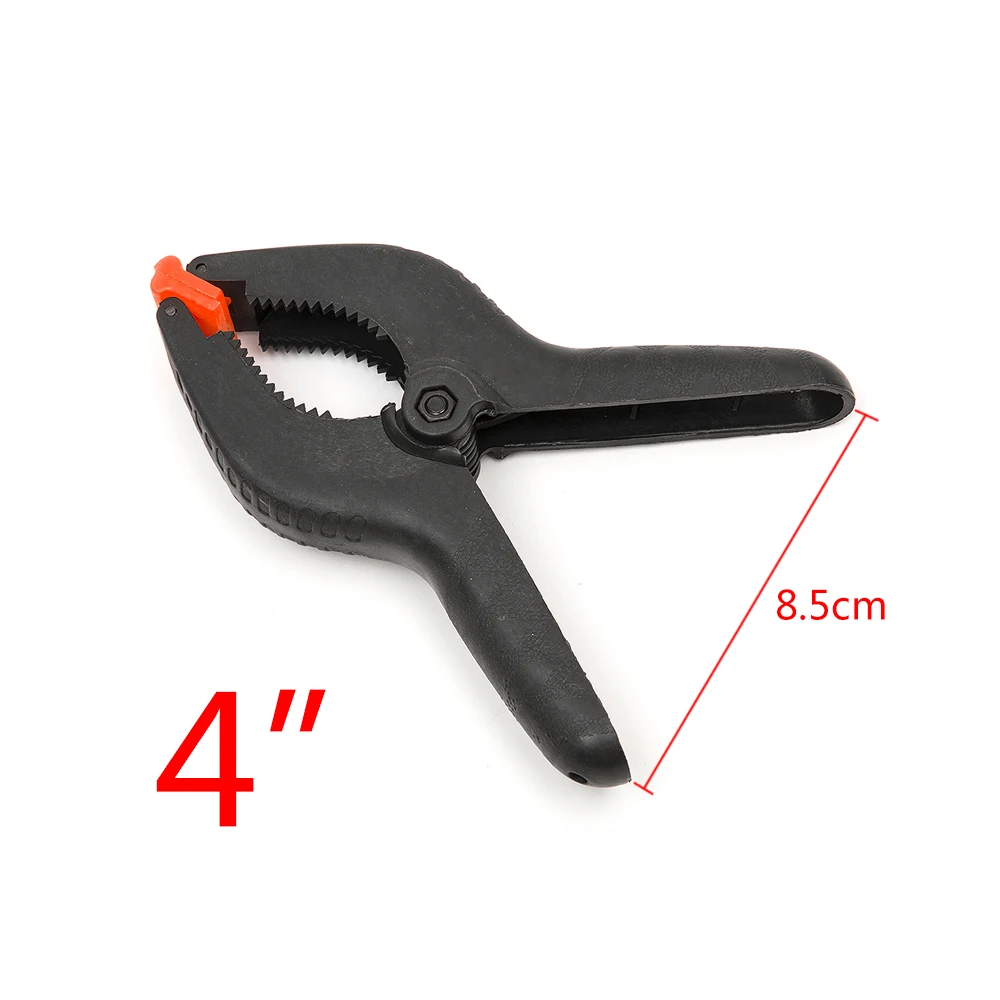 4 In Plastic Nylon Spring Clamp Clip for Photography Photo Studio Backdrops NICE 