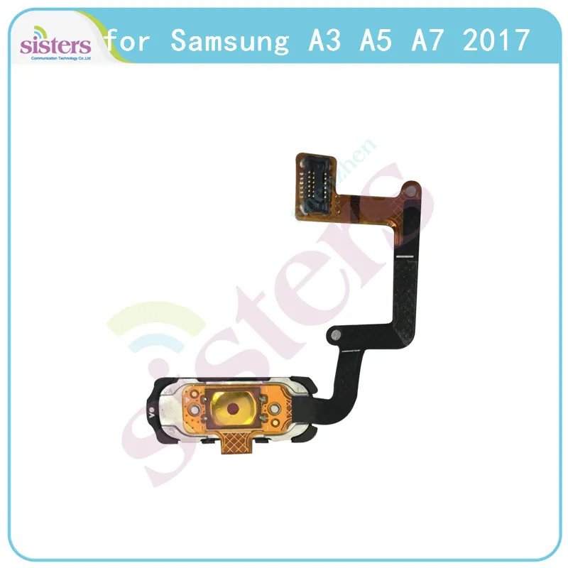 Отпечаток пальца гибкий кабель для Samsung Galaxy A3 A5 A7 Home Button A320 / A520 (2017) Touch ID Sensor