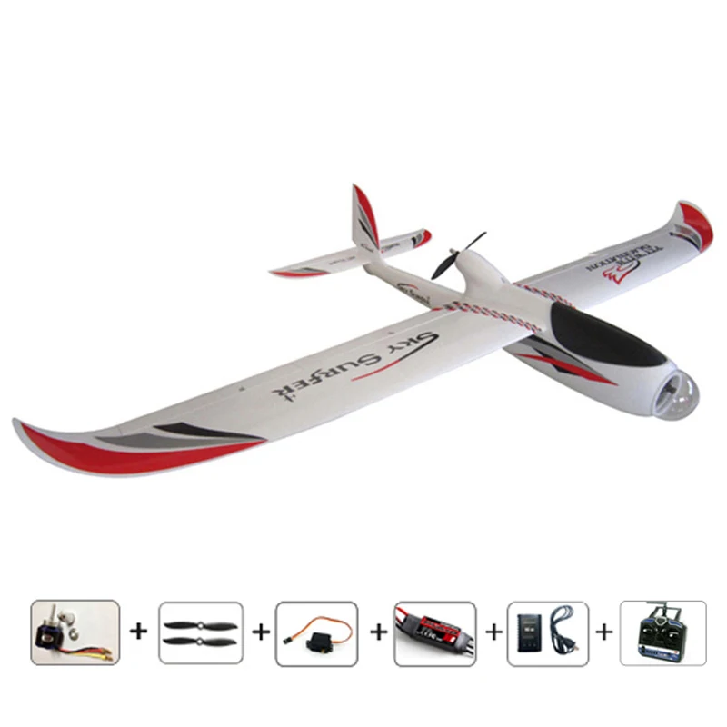 Rc самолеты 6ch 2000 мм Skysurfer FPV системы t планер RTF Самолеты радиоуправление RC