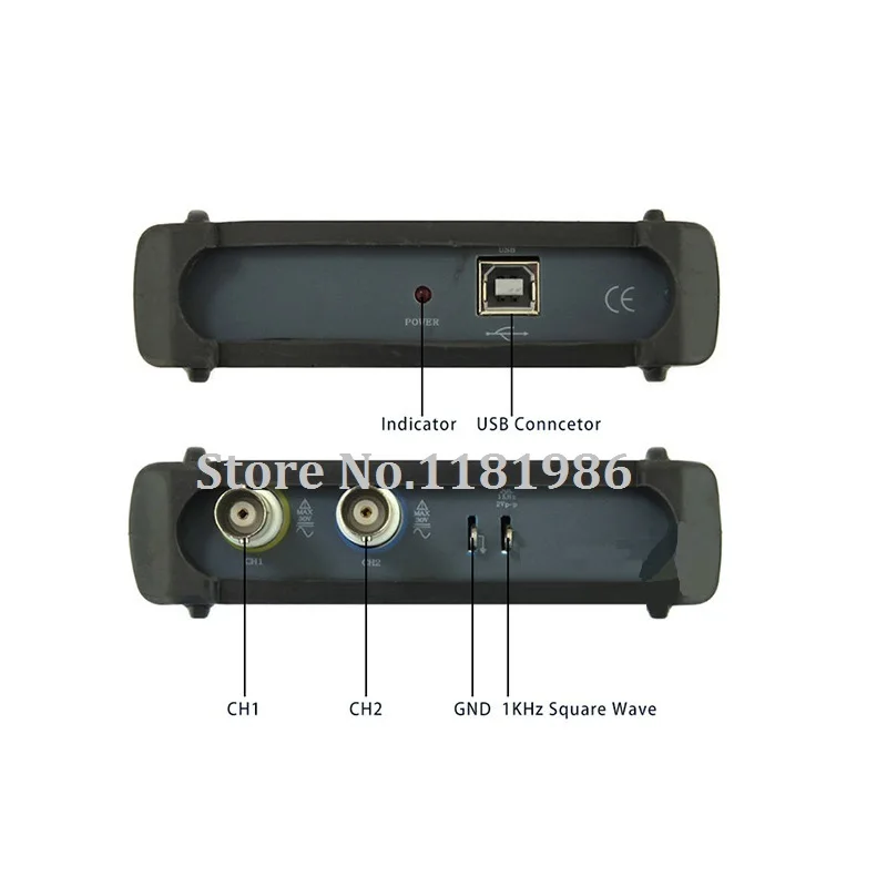 Новый 2 канала ISDS220A в 1 ПК USB Виртуальный цифровой осциллограф + спектральные