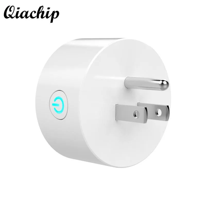 

QIACHIP AC 110V 220V Mini Wifi Outlet US Plug Smart Home Socket APP Remote Control Switch Timing For iPhone Samsung IOS Android