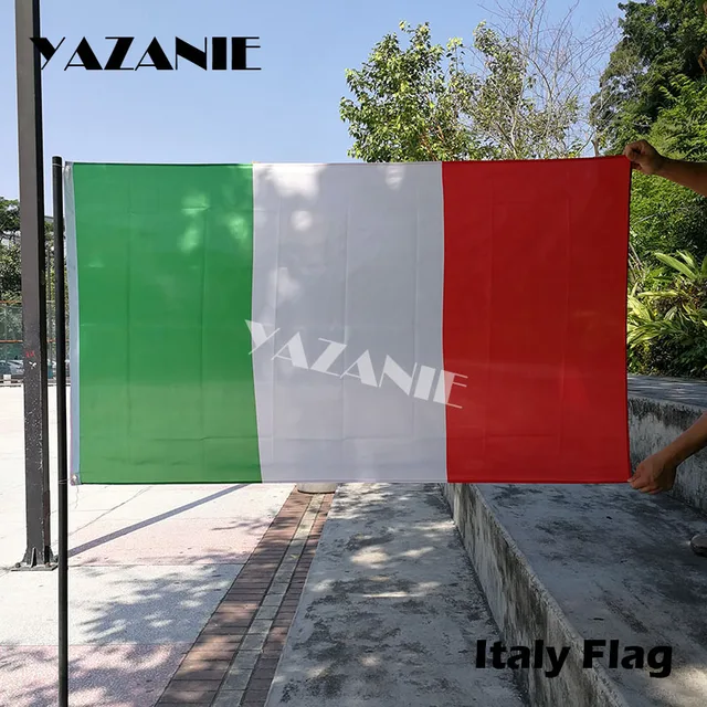 yazanie 90x150cm italian italy national flag banner activity