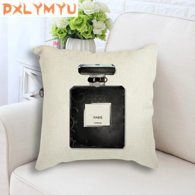 Chanel Perfume Fashion Pillow