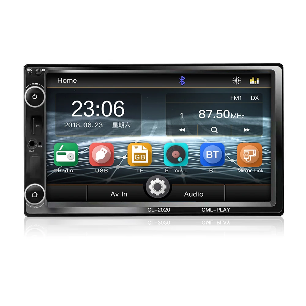 2din Car Radio 7 inch Touch mirrorlink Android Player subwoofer MP5 Player Autoradio Bluetooth Rear View Camera tape recorder 2din Car Radio 7 inch Touch mirrorlink Android Player subwoofer MP5 Player Autoradio Bluetooth Rear View Camera tape recorder