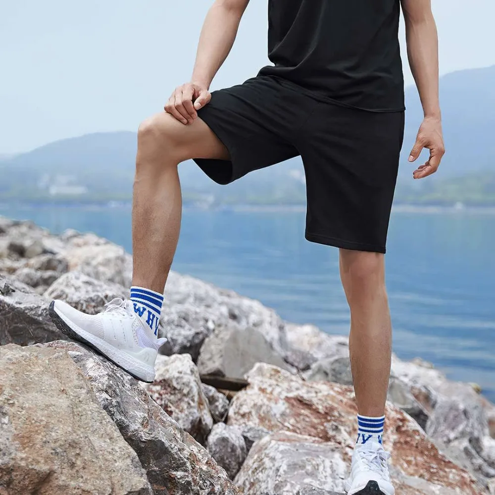 Youpin Uleemark мужские спортивные шорты хлопковые дышащие для бега фитнеса отдыха