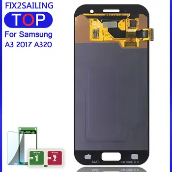 

Super AMOLED LCD Display 100% Tested Working Touch Screen Assembly For Samsung Galaxy A3 2017 A320M A320Y SM-A320F A320FD A320