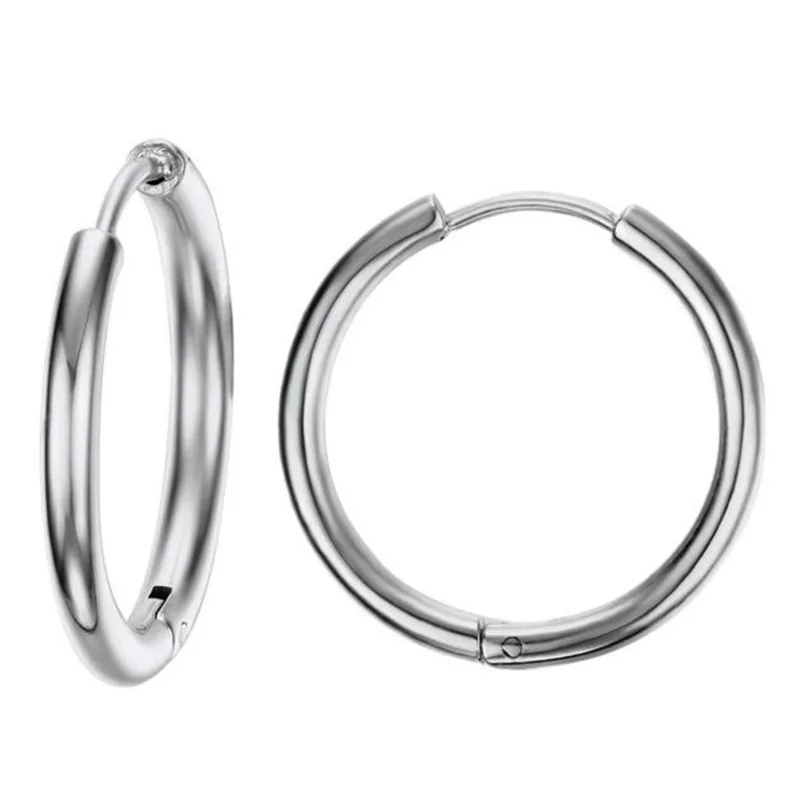 Купить Серьги Кольца Из Стали