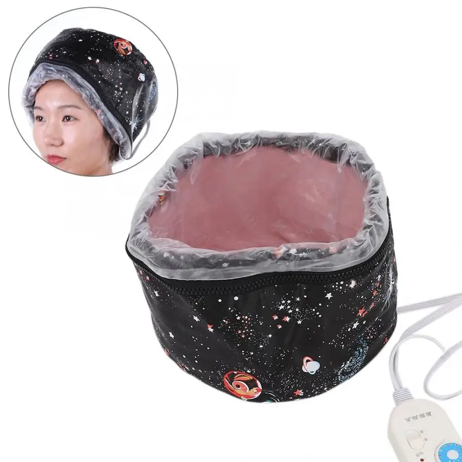 1pc Hair Steamer Cap Dryers Electric Hair Heating Cap Thermal Treatment