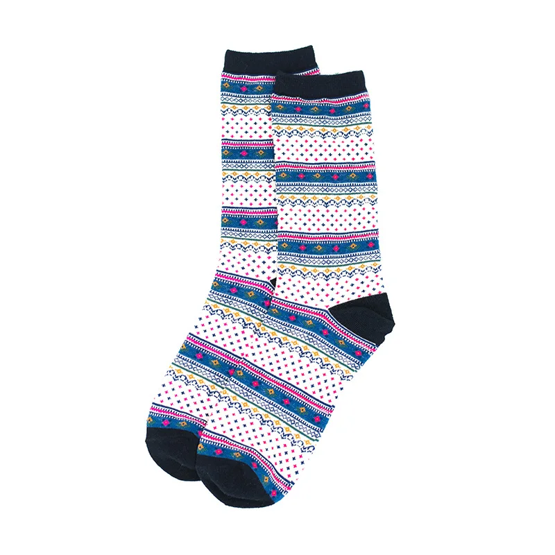 10 пар новых осенне-зимних теплых коротких носков в стиле ретро, модные милые женские забавные носки, женские повседневные хлопковые носки
