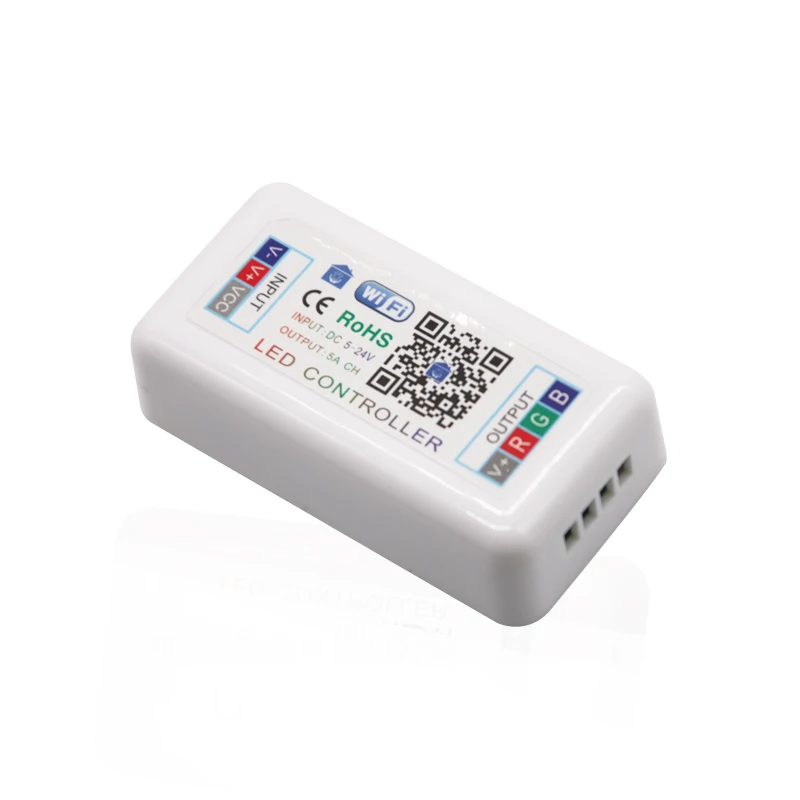 Светодиодный светильник диммер 5 в пост. Тока 12 В 24 Wi Fi RGB светодиодный музыкальный