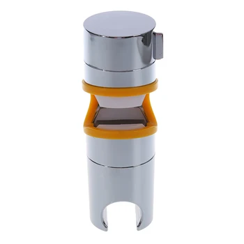 

Replacement 25MM ABS Chrome Shower Rail Head Slider Holder Adjustable Bracket Orange