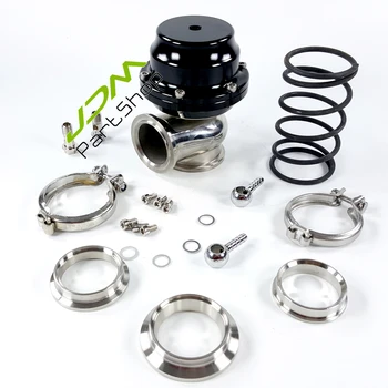 

New Universal 44mm Turbocharger Manifold V Band External Wastegate Kit Stainless Steel 304