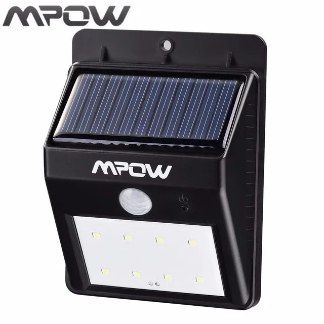 Mpow LED Outdoor Lamp Waterdichte Motion Sensor Zonne verlichting ... Mpow LED Outdoor Lamp Waterdichte Motion Sensor Zonne verlichting ...