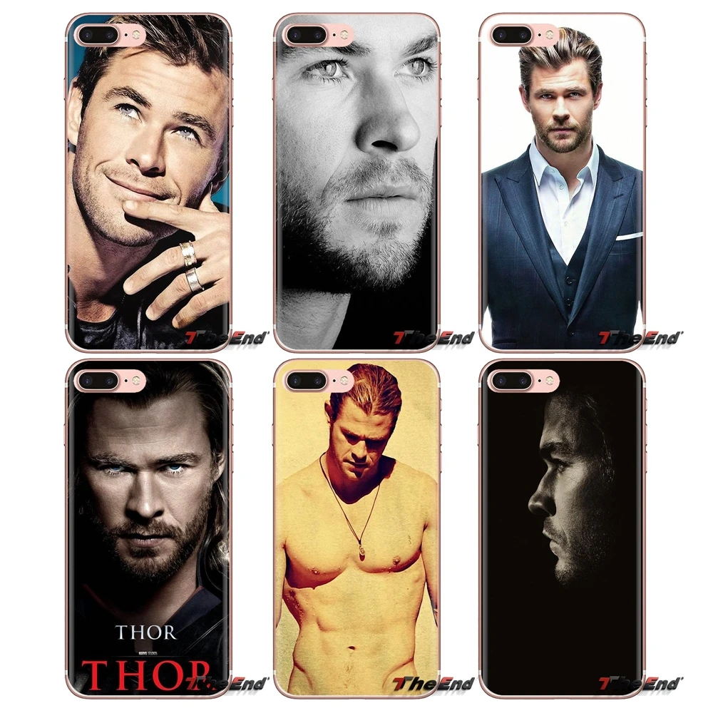 

For Huawei Mate Honor 4C 5C 5X 6X 7 7A 7C 8 9 10 8C 8X 20 Lite Pro Chris Hemsworth Avengers Thor Transparent Soft Cases Covers