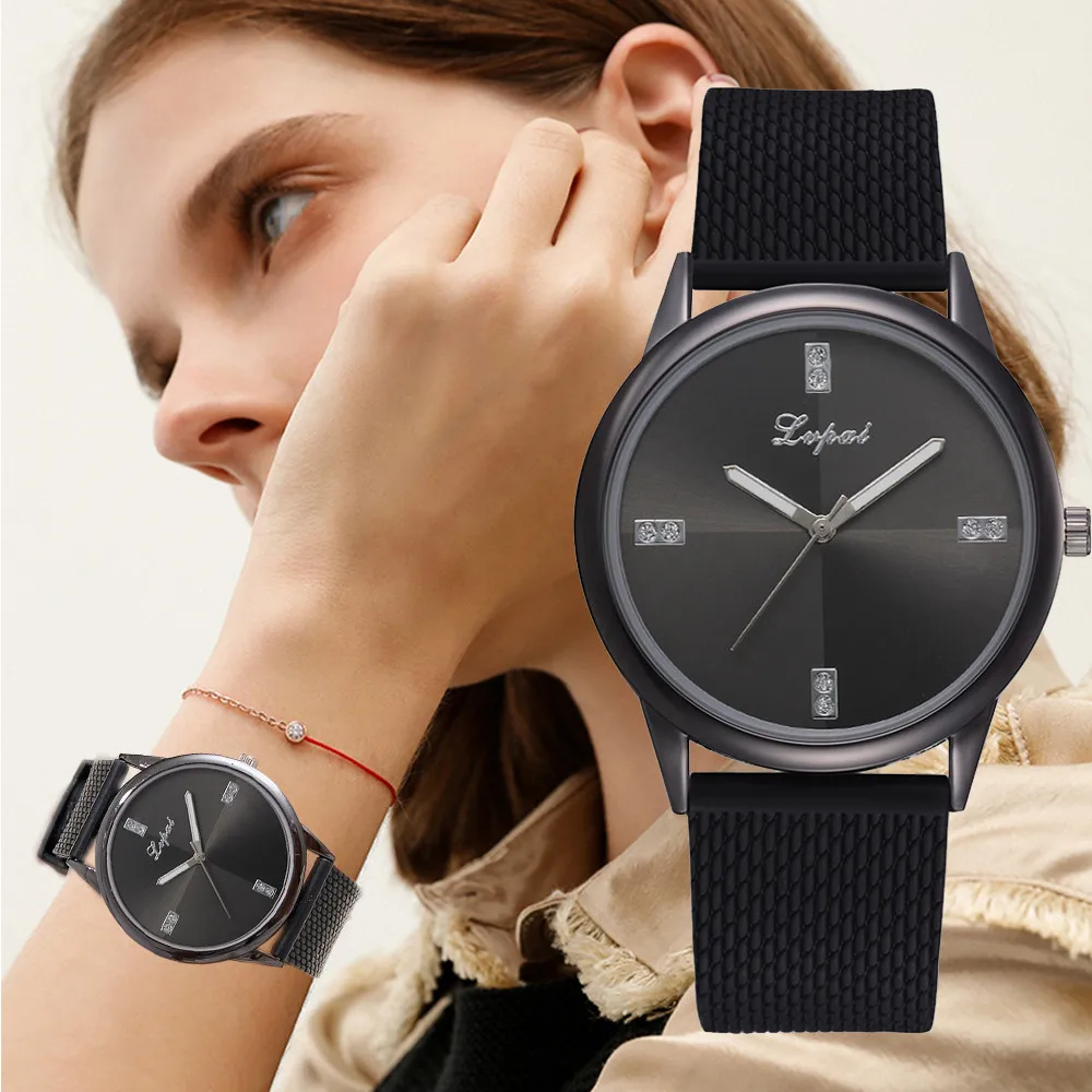 

Lvpai Fashion Women Quartz Watches Casual Reloj Mujer Silicona Strap Band Watch Analog Wrist Watch Woman Watch Horloges Vrouwen
