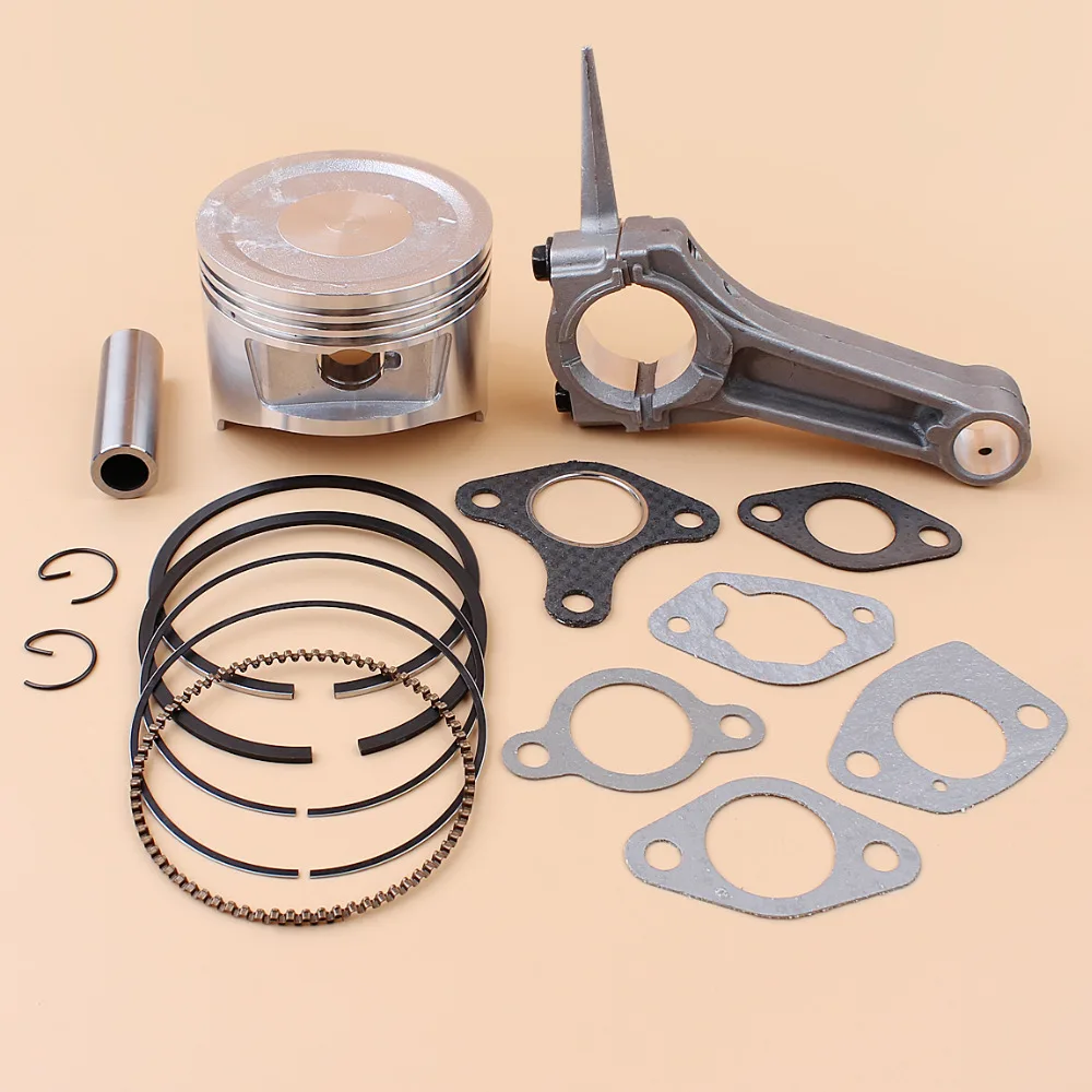 88MM Piston Rings Connecting Rod Gaskets Set For HONDA GX390 188F 13HP