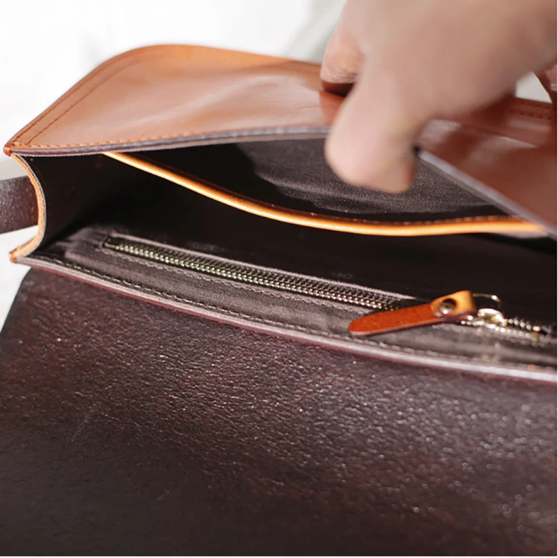 AETOO Simple small square bag, female retro literary single shoulder crossbody bag, temperament small bag