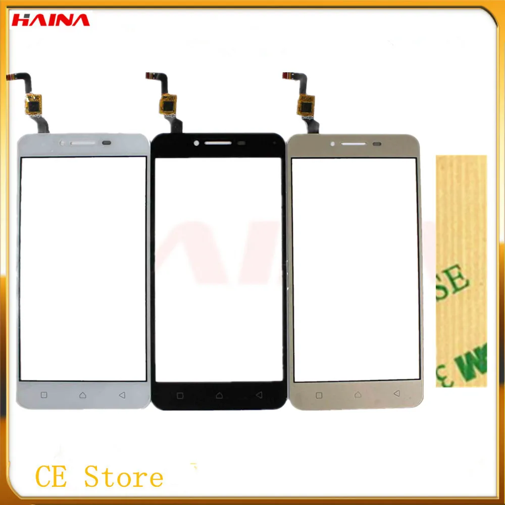 

haina Phone Touch Sensor For Lenovo Vibe K5 Plus A6020 A6020a40 A6020a46 K5 touch Glass Lens Replacement Repair Parts+Tape