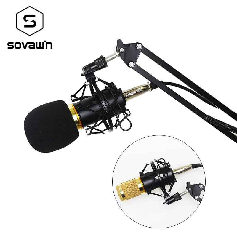 Hot! BM 800 Condenser Microphone Studio Professional for computer bm800