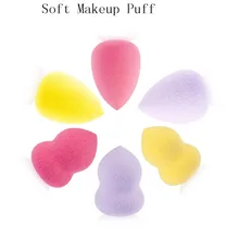 Мягкая губка для макияжа Puff экологичный спонж для пудры и основы жидкая пудра смешивание; красота, косметические предметы первой необходимости для женщин