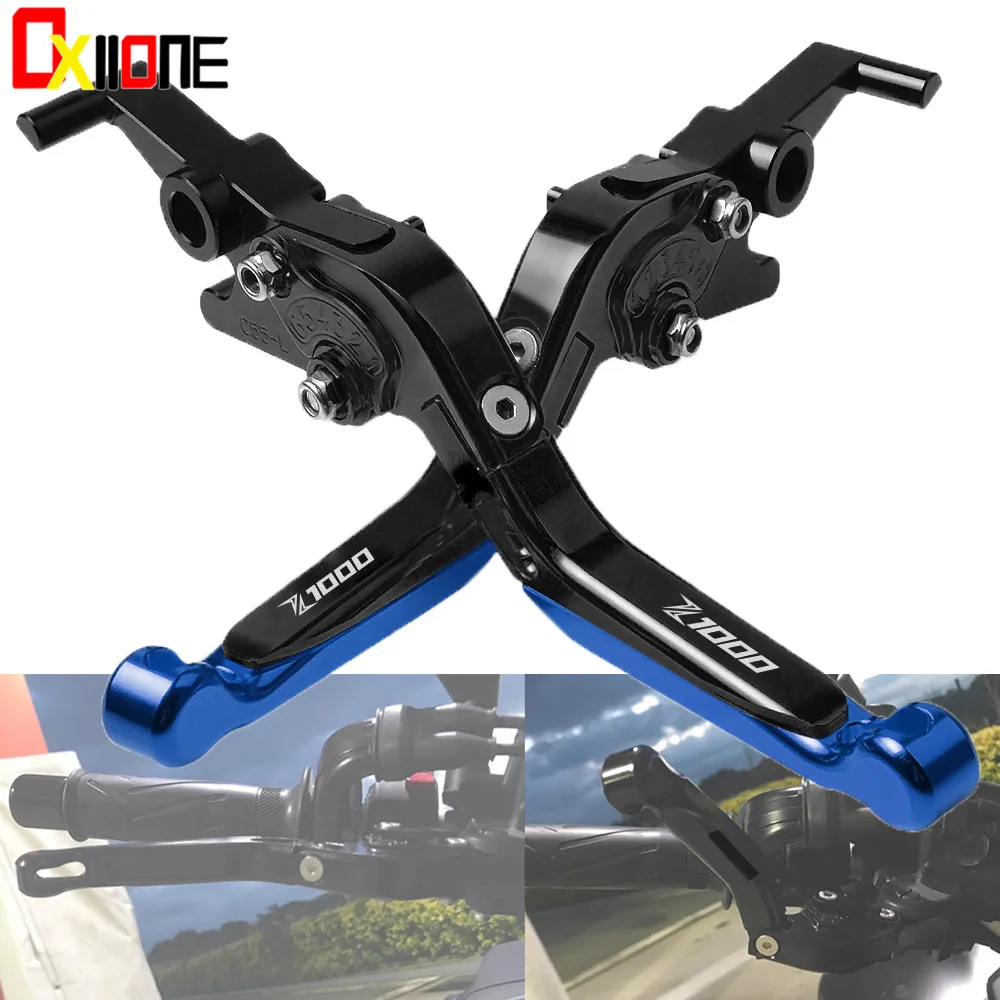 

Motorcross Accessories For KAWASAKI Z1000 2003 2004 2005 2006 Motorcycle Adjustable Extendable Brake Clutch Levers