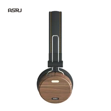 Наушники новые ASRJ W001 3,5 мм стерео повязка Портативный hifi деревянные наушники контролировать наушники Сабвуфер гарнитура с микрофоном