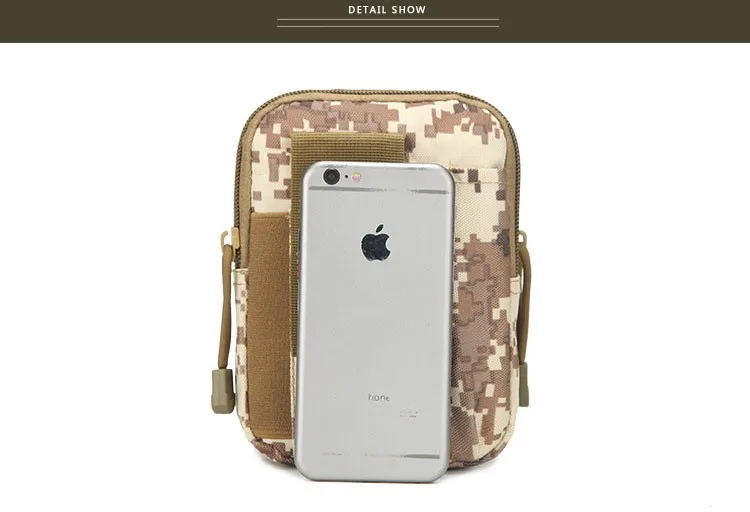 Empty Bag for Emergency Kits First Aid Kit Military Waist Camouflage Fanny Pack Outdoor Camping Travel Tactical Molle Pouch Mini (10)