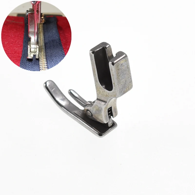 

P360 Sewing Presser Foot Feet Tools Accessories Parts fit for Industrial sewing machine for Attaching Sewing Left Zipper program