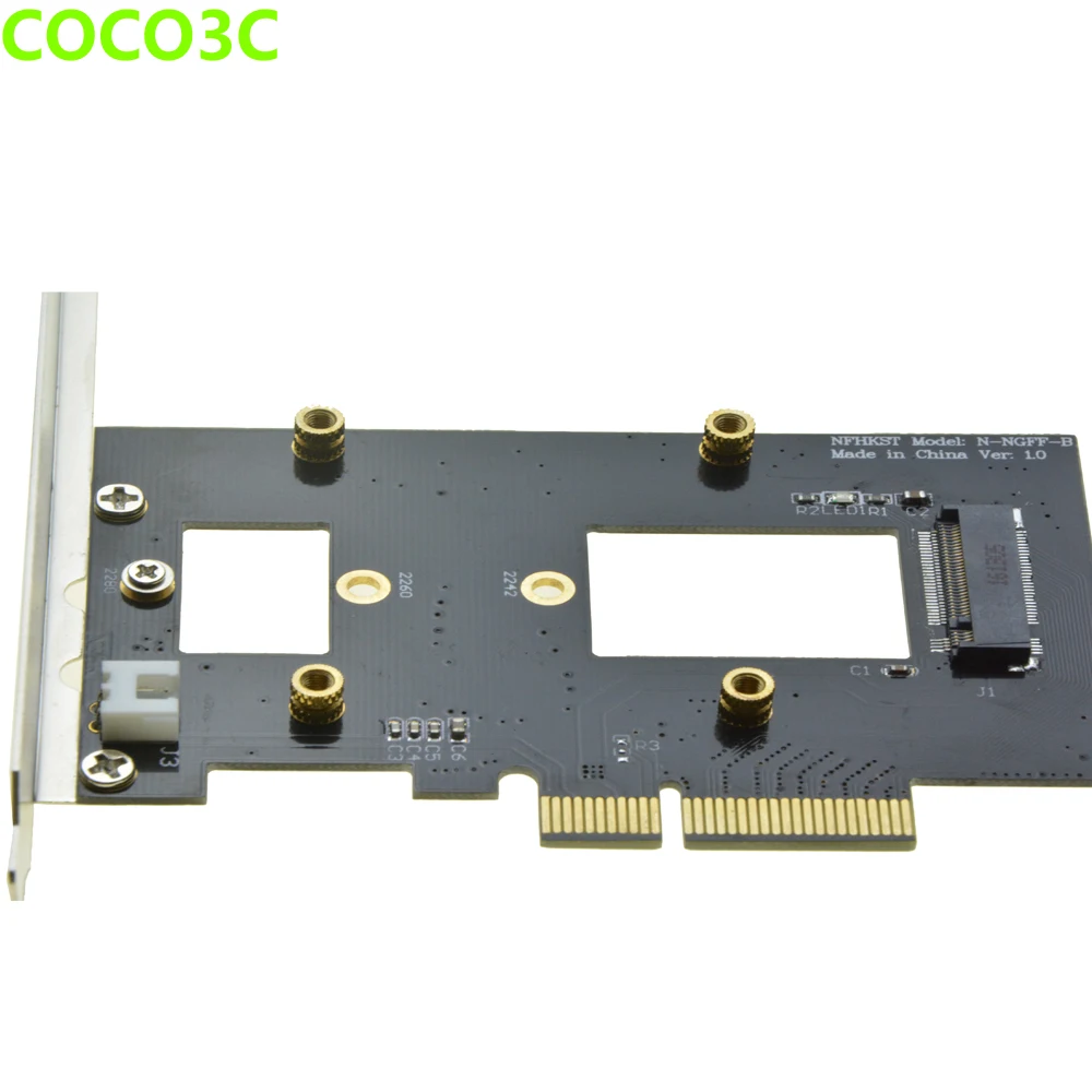  PCIe zu M-taste NGFF SSD Adapter für SAMSUNG 950 PRO XP941 PM951 M.2 PCIe 30x4 SSD Desktop Ultra Sp