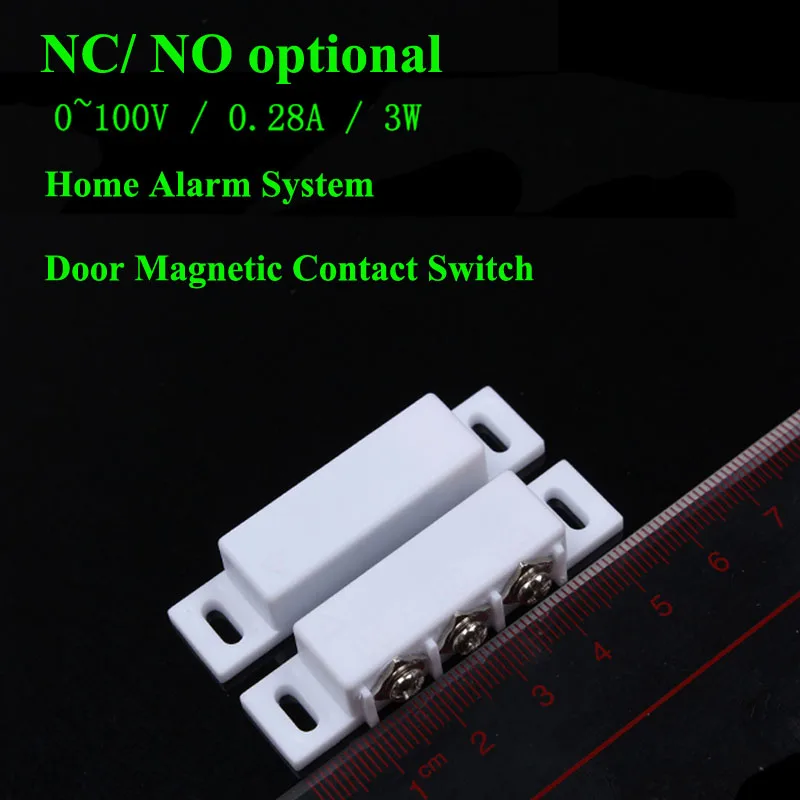 

NC and NO two kinds type Wired Metal Roller Shutter Door Magnetic Contact Switch Alarm Door Sensor for Home Alarm System