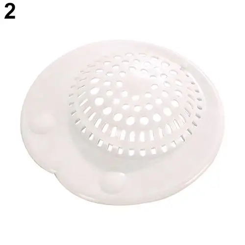 New Silicone Bath Kitchen Waste Sink Strainer Filter Net Drain Hair