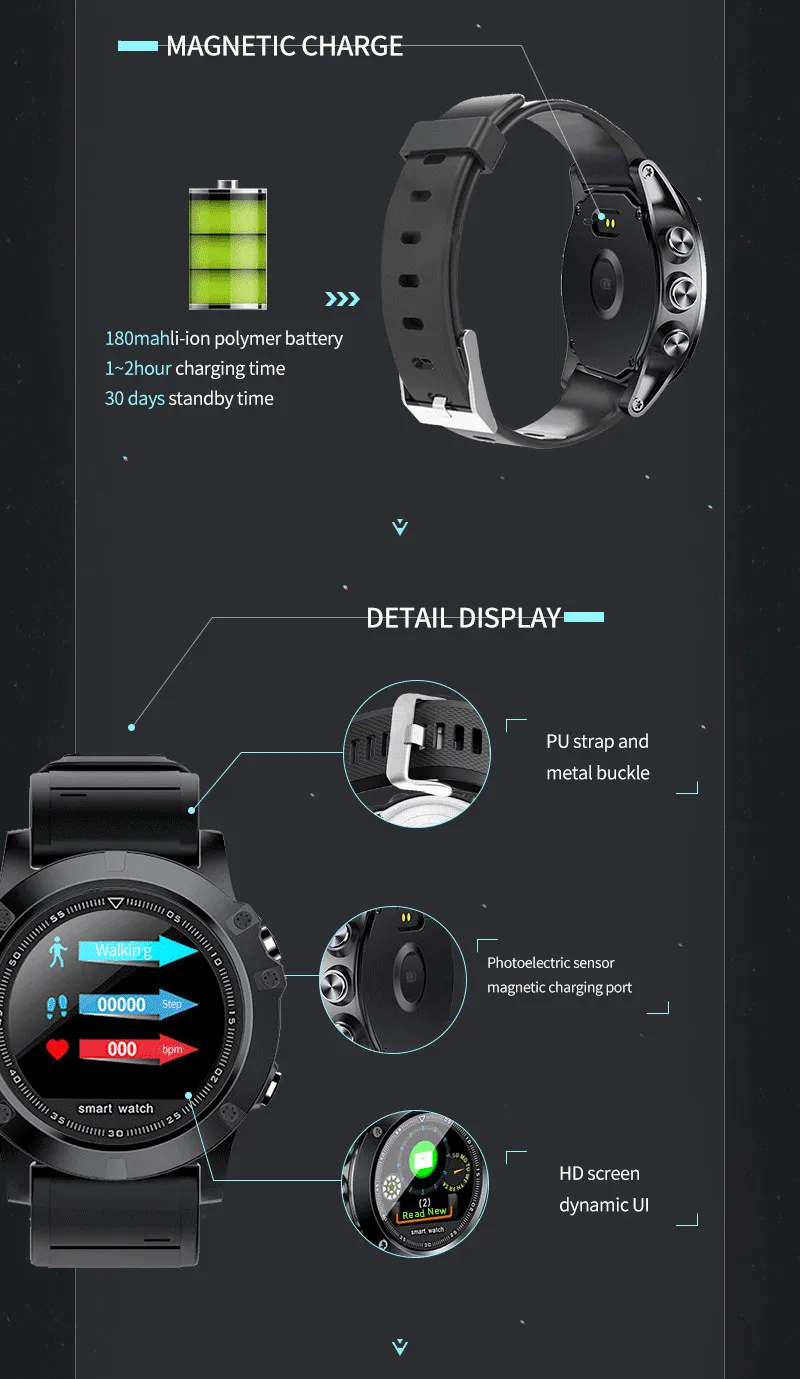 Bluetooth напоминание о частоте пульса приборы для измерения артериального давления сна мониторинга Смарт будильник автоматическая камера часы