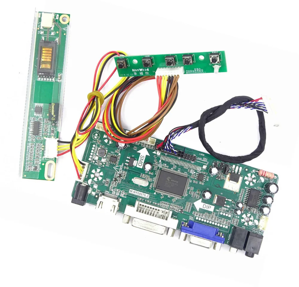  For LP171WP4(TL)(B1)/(TL)(B2) 1440*900 panel monitor screen M.NT68676 HDMI DVI VGA LCD DIY Controll