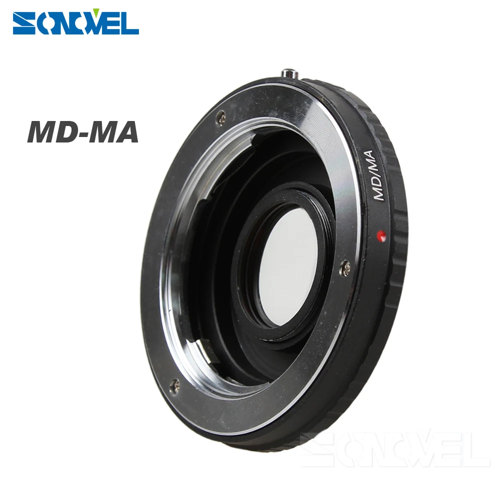Adattatore Per Obiettivo Per Minolta Md Mc Lens To Minolta Ma & Sony Alpha Mount Adapter(Md-Ma) Con Accessori In Vetro Ottico S