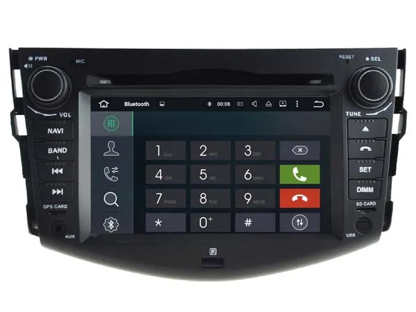 Flash Deal Android 9.0 CAR Audio DVD player FOR TOYOTA RAV4 2008-2011 gps car Multimedia head device unit receiver support DVR WIFI DAB OBD 21