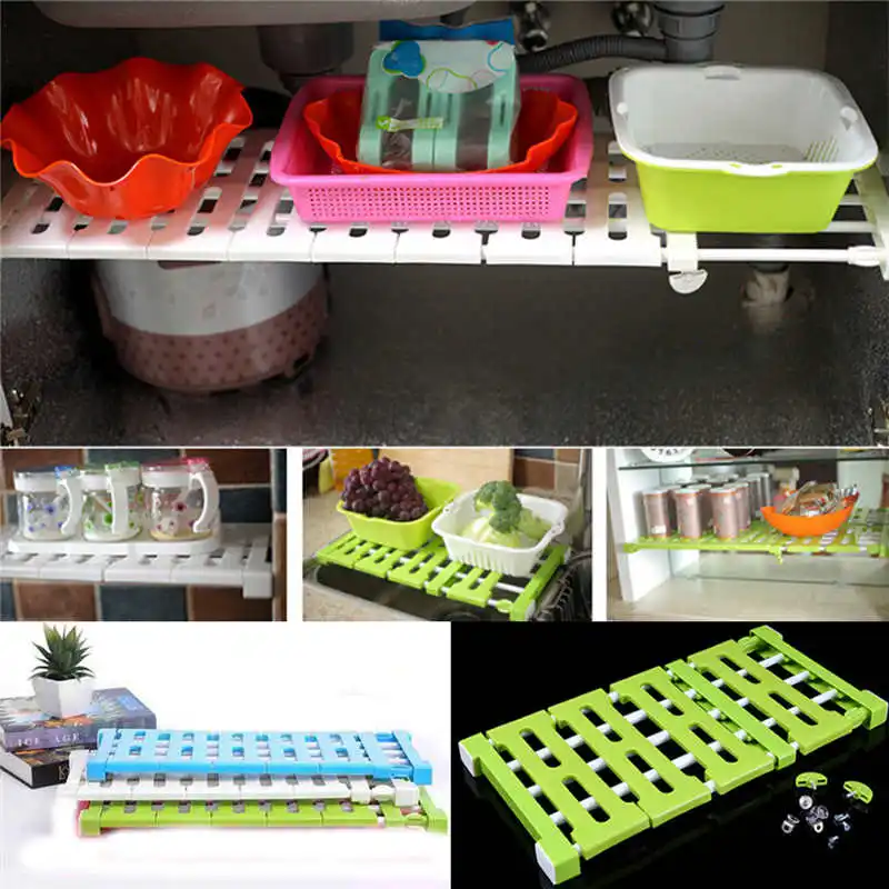 

Creative Multifunctional Storage rack Scalable Layered Separator Retractable Storage rack Wardrobe Partition Shelf Rack