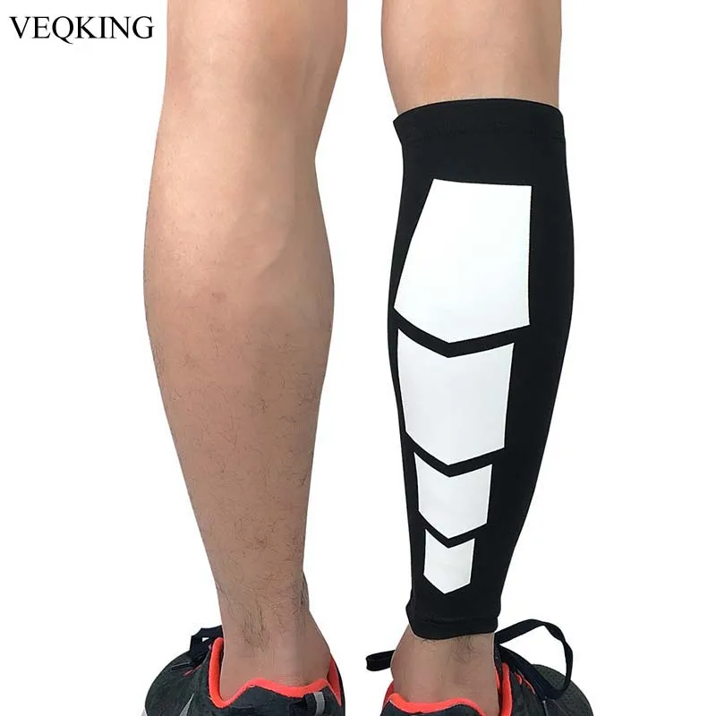 

VEQKING 1PC Shin Guard Soccer Football Leggings Protective Leg Compression Calf Muscle Sleeve Sport Safety Support Brace Socks