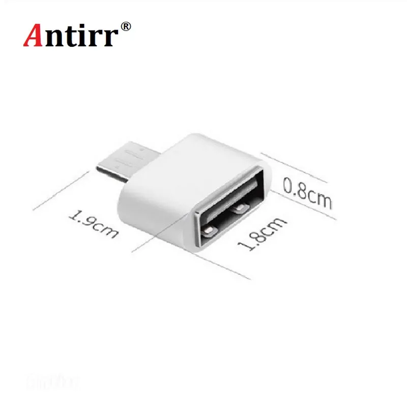 Мини микро USB OTG конвертер Antirr для камеры планшета MP3 адаптер Samsung Galaxy S3 S4 Sony LG Micro
