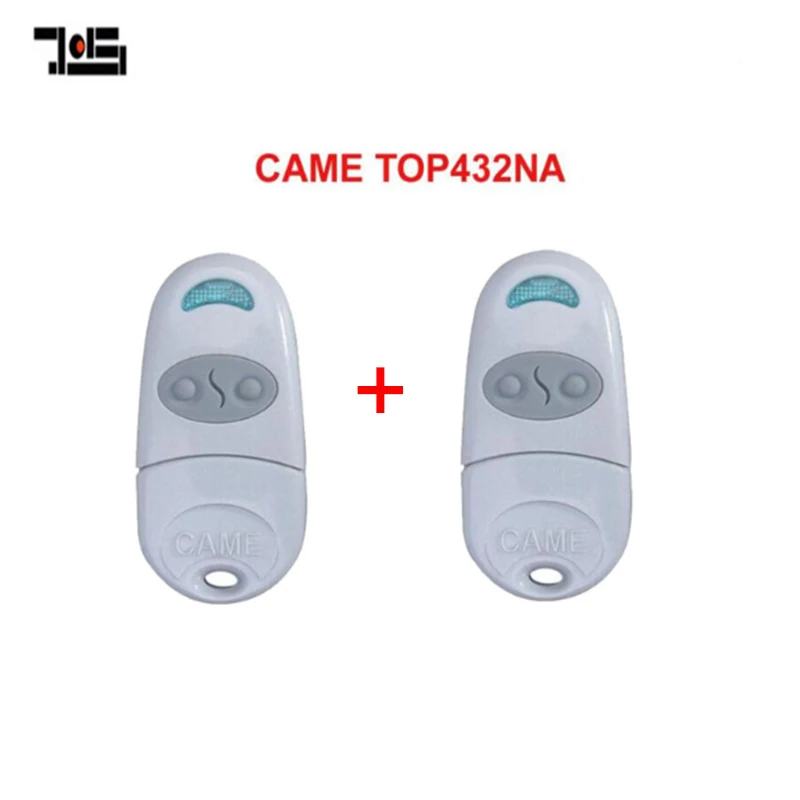 

The remote for 2pcs CAME TOP 432NA 433.92MHZ