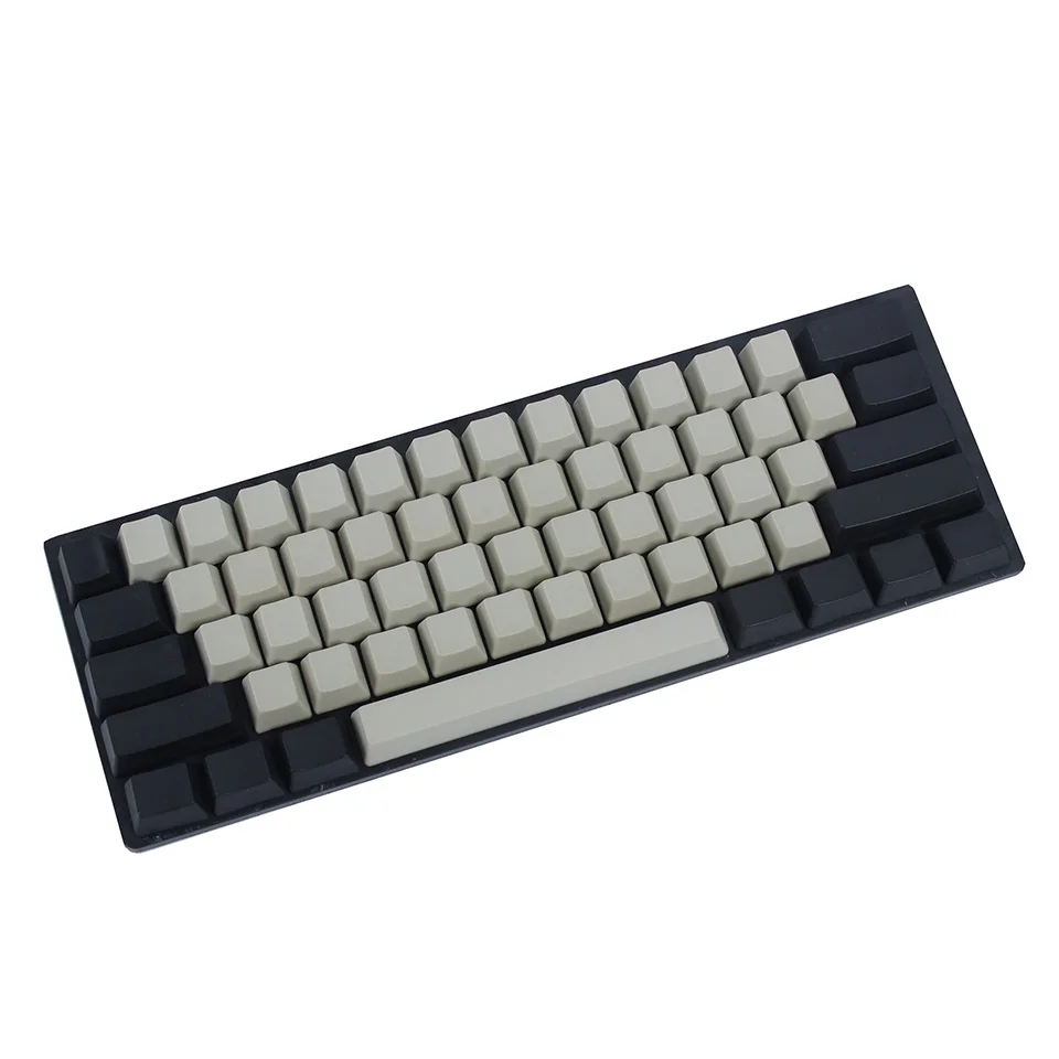 YMDK 104 87 61 черный светильник серый PBT OEM профиль Keycap для 104 TKL 60% MX переключатели Механическая игровая клавиатура