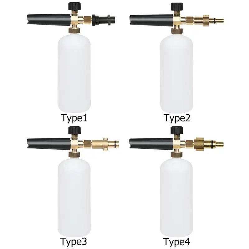 

High Pressure Car Washer Foam Gun Snow Foam Lance Cannon Foam Generator Professional Car Washer 4Type Quick Release High Quality