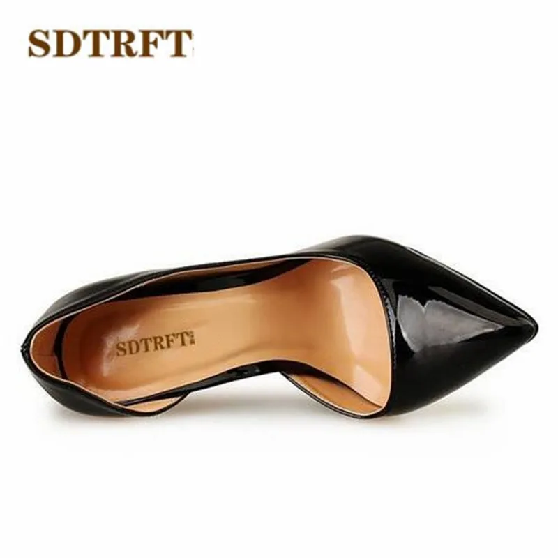 SDTRFT/ г. Большие размеры: 40-44, 45, 46, 47, 48, 49, красные, черные пикантные босоножки на тонком каблуке 14 см замшевые туфли-лодочки для ночного клуба, женская свадебная обувь