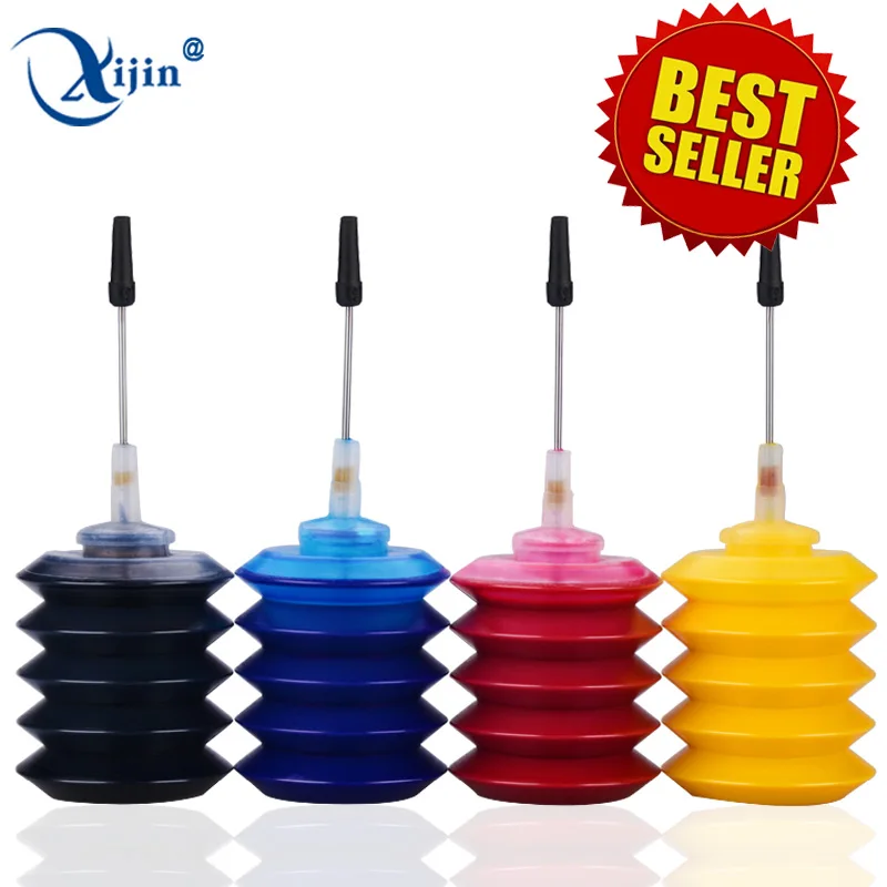XIJIN 4x30ml Color Ink Refill Kit Compatible for Canon PG545 CL546 PG 545 546 Pixma MG2450