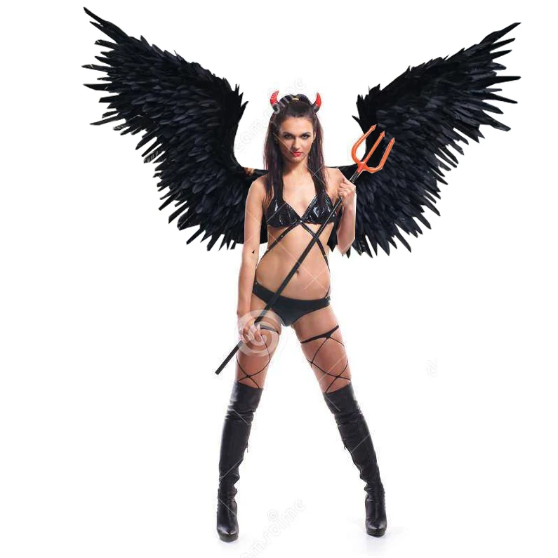 

Fashion large adult angel wings props catwalk underwear show props festival Angel Feather wing cosplay costume