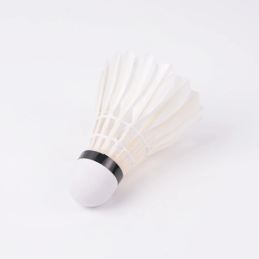 GN 12 Pcs Volant Badminton 77 Plumes de Canard