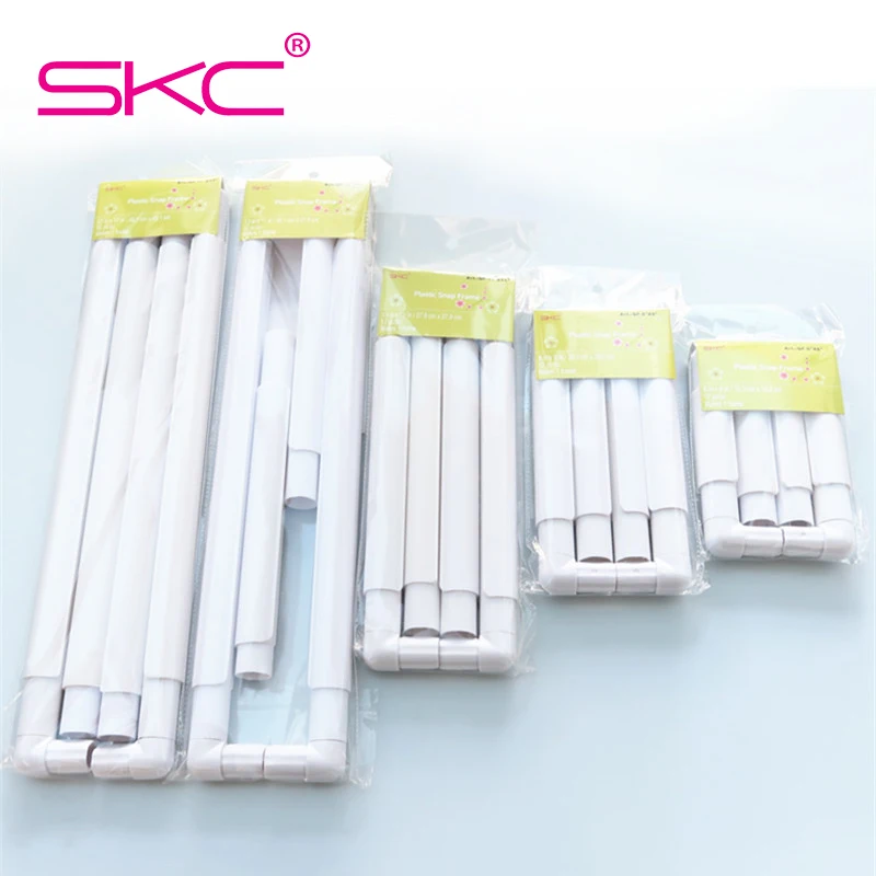 

SKC Square Shape Embroidery Frame Set Plastic Cross Stitch Craft Tool Sewing Tools Handhold Frame Hoop Sewing Craft DIY Tools