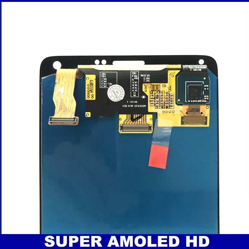 Супер AMOLED lcd s для samsung Galaxy Note 4 Note4 N910 N910C N910A N910F N910H ЖК-дисплей сенсорный экран дигитайзер Замена