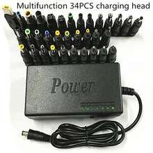 Flashcolor год Универсальное зарядное устройство для ноутбука адаптер питания для ноутбука внешнее зарядное устройство s 96W Регулируемое напряжение 34P зарядная головка